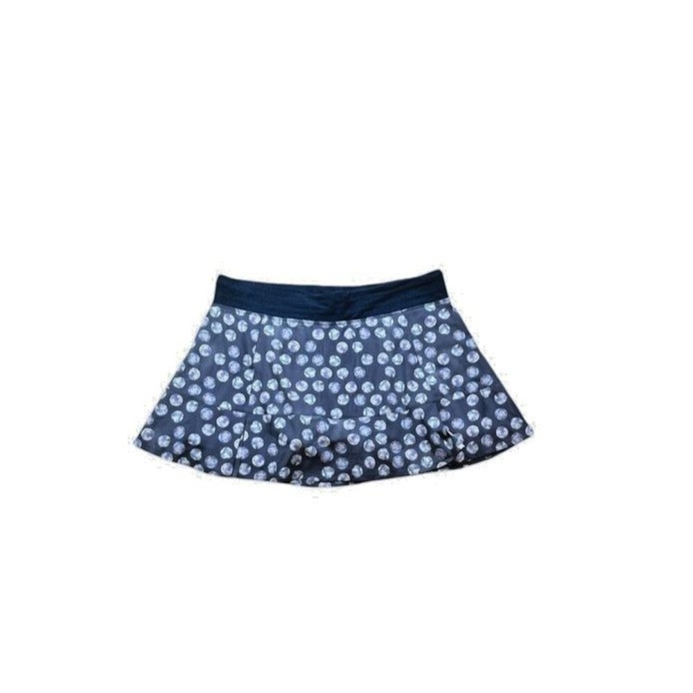 Tasc Performance Mini Skort Skirt Polka Dot Womens Size Small Golf Tennis Preppy